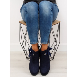 Cizme calde Jodhpur, bleumarin XY-528 Albastru albastru marin 1