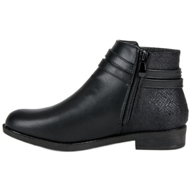 Anesia Paris Cizme joase pentru femei negru 1 Anesia Paris Cizme joase pentru femei negru 1