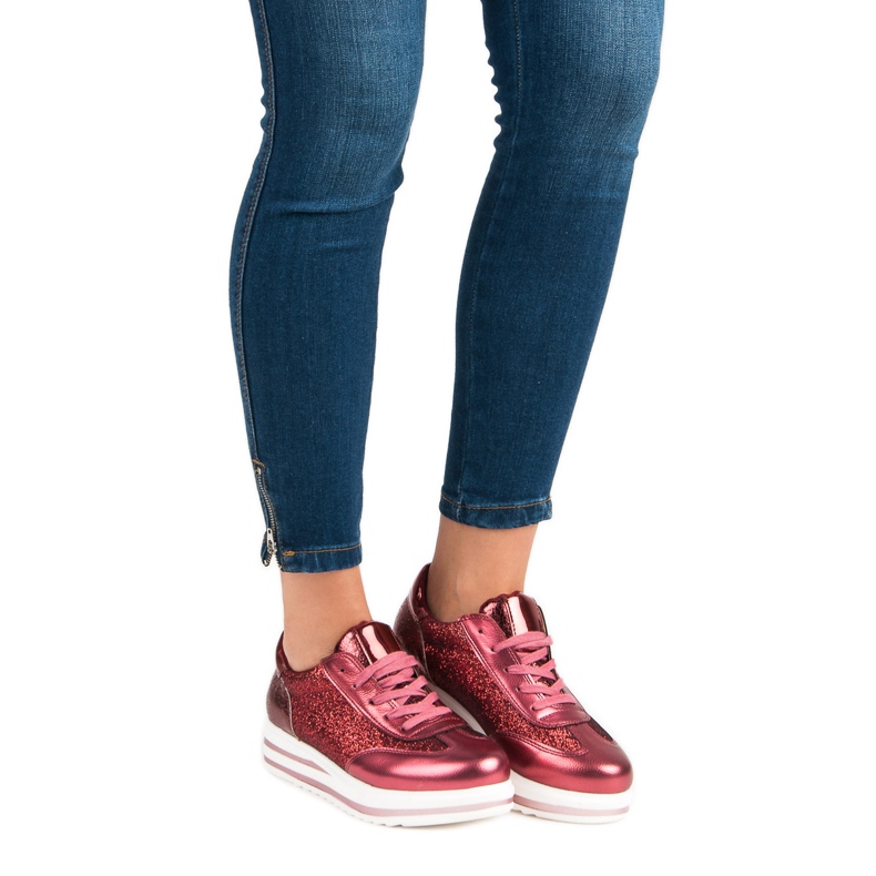 Fama Adidași la modă roșu 1