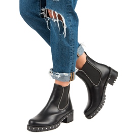 Bestelle Cizme Rock Boot Jodhpur negru 2 Bestelle Cizme Rock Boot Jodhpur negru 2