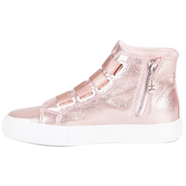 Adidași roz deasupra gleznei 1