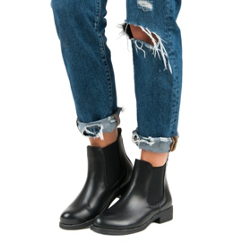 Bestelle Ghete Chelsea negre negru 1