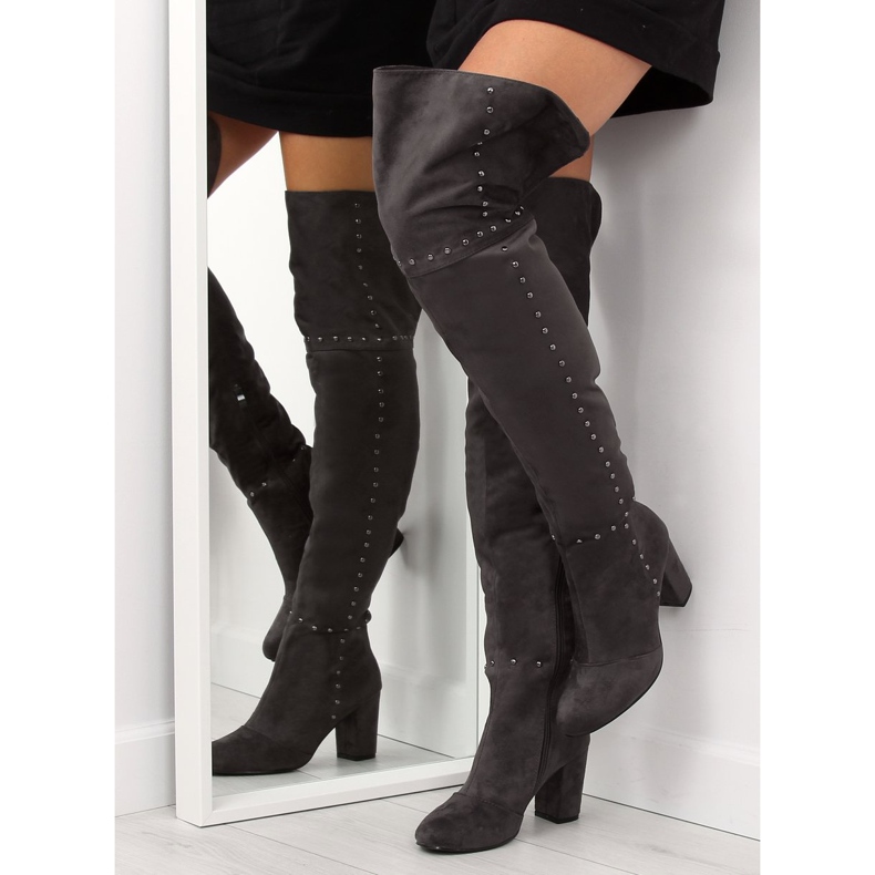 Tocuri înalte gri 539-1 Gri 2