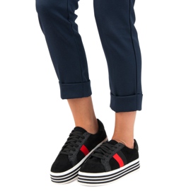 Adidași pe platforma VICES negru 1