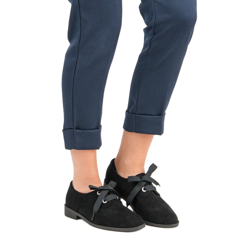 Încălțăminte VICES cu legătură neagră negru 1