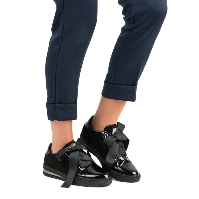 Filippo Adidași eleganți negru 2