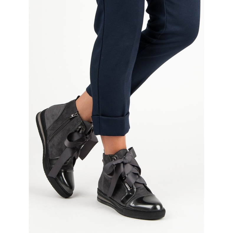 Filippo Adidași eleganți deasupra gleznei gri 2 Filippo Adidași eleganți deasupra gleznei gri 2