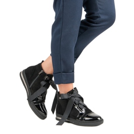 Filippo Adidași eleganți deasupra gleznei negru 2