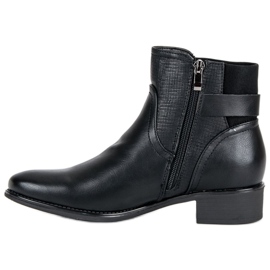 Filippo Ghete confortabile Cizme Jodhpur negru 1