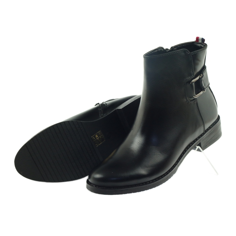 M.Daszyński Cizme Jodhpur cataramă 62-20 negru 4