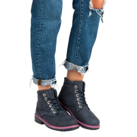 MCKEY Navy Trappers albastru 4