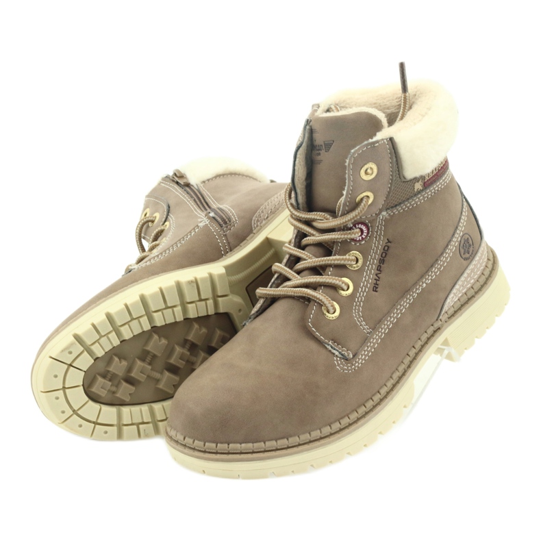 American Club Cizme americane cizme ghete de iarnă 708122 maro 4