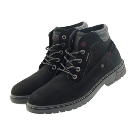 American Club Ghete de drumeție americane Ghete de trekking de iarnă negru 3