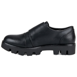J. Star Pantofi de călugăr casual negru 1