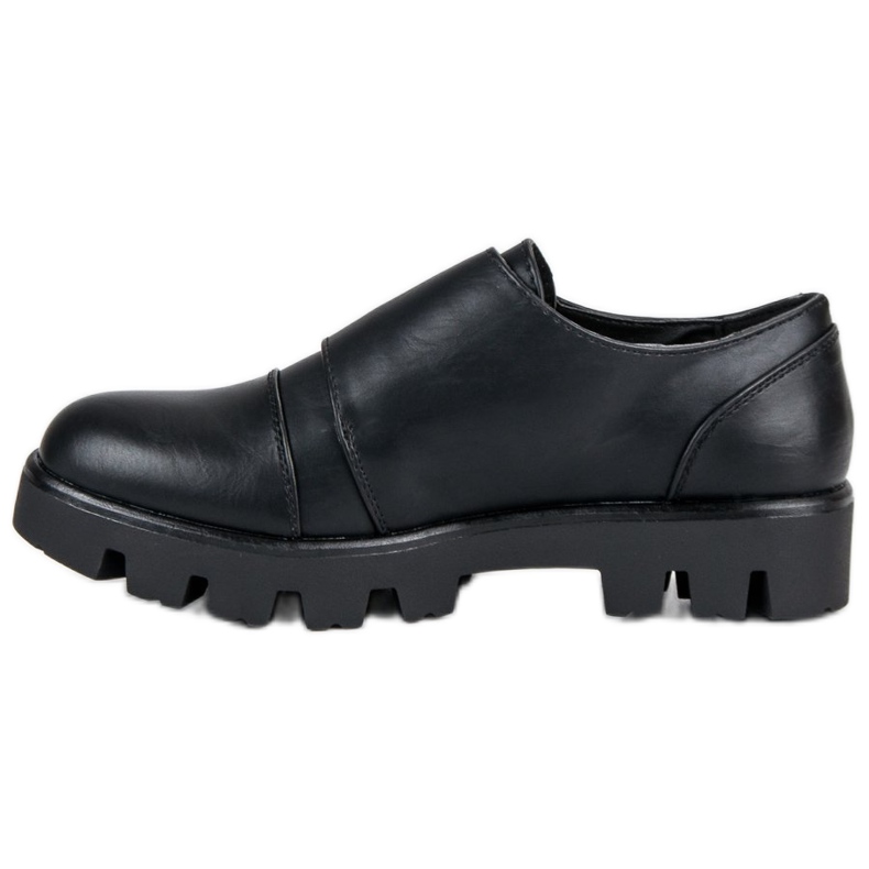 J. Star Pantofi de călugăr casual negru 1