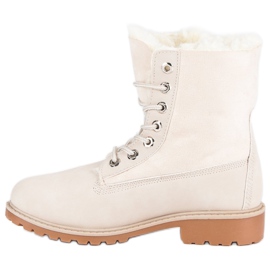 Capcani din piele de căprioară maro 1