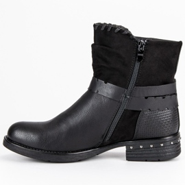 Kayla Cizme de muncitori negru 2