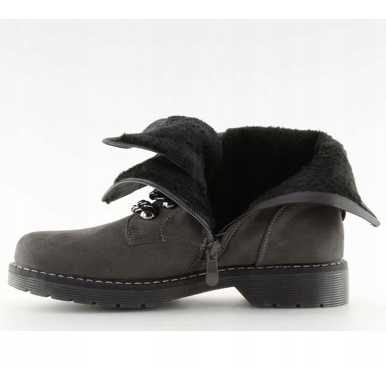 Cizme gri de lucru 061-27-1 Gri 1