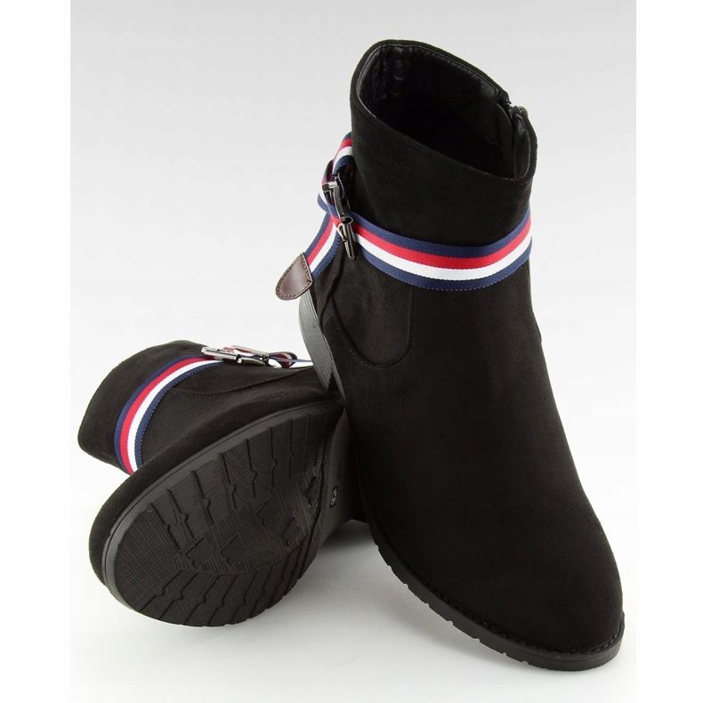 Ghete Chelsea negre pentru femei 99-150 Negre negru 2 Ghete Chelsea negre pentru femei 99-150 Negre negru 2