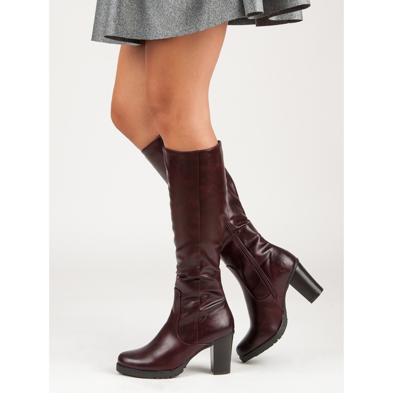 Ghete clasice VINCEZA roșu 2 Ghete clasice VINCEZA roșu 2