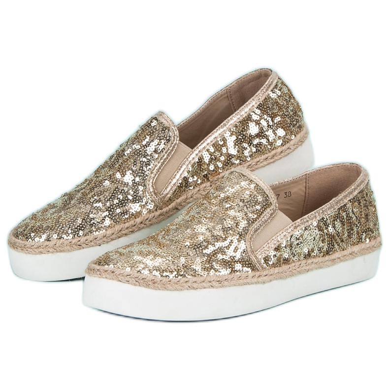 J. Star Adidași pentru femei la modă galben 1