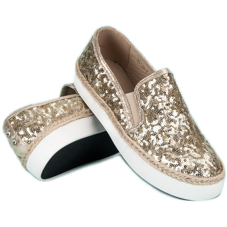 J. Star Adidași pentru femei la modă galben 2