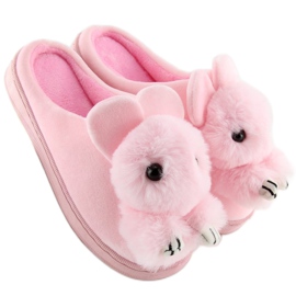 Papuci roz pentru femei DD91 L.PINK 2