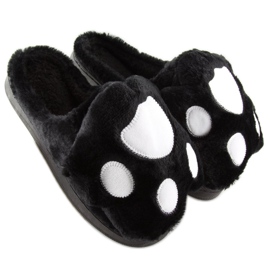 Papuci negri negri pentru femei DD93 negri negru 2