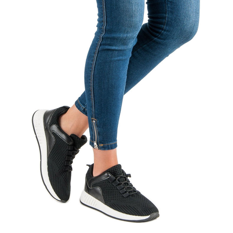 Încălțăminte sport ușoară negru 1