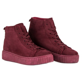 Wilady Adidași peste gleznă roșu 2