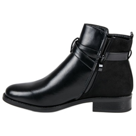 Seastar Cizme negre clasice negru 1