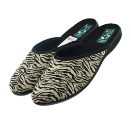 Adanex 15819 papuci din velur negru 3