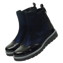 Ghete izolate Ren But 4379 bleumarin negru albastru marin 4