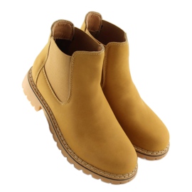 Cizme Chelsea camel 1367 Camel galben 2