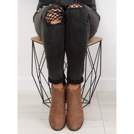 Cizme bej femei L3526 Kaki 2