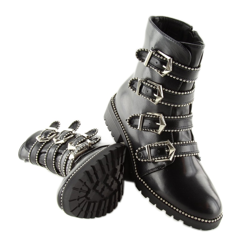 Muncitoare femei negre BK-09 negre negru 2