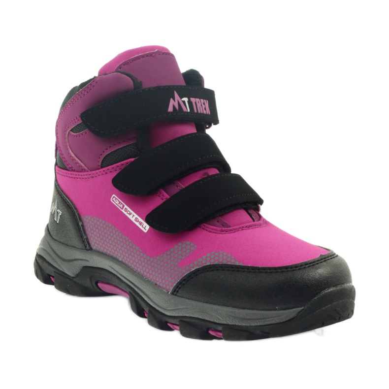Mttrek Ghete din velcro MT TREK 011 fucsia negru violet roz 1