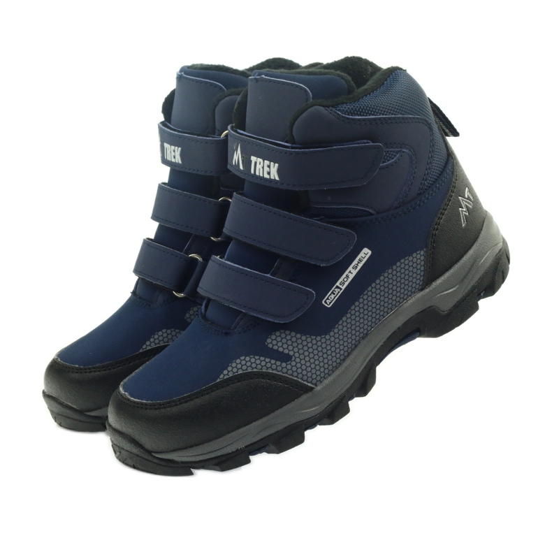 Mttrek Cizme din velcro MT TREK 012 bleumarin negru albastru marin 4 Mttrek Cizme din velcro MT TREK 012 bleumarin negru albastru marin 4