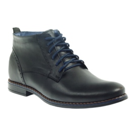 Cizme negre de iarnă Nikopol 677 negre negru 1 Cizme negre de iarnă Nikopol 677 negre negru 1