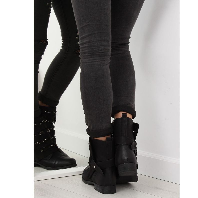 Cizme militare negre 2194 Negre negru 2 Cizme militare negre 2194 Negre negru 2