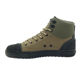 Sneaker din piele pentru bărbați Armani Jeans verde 2