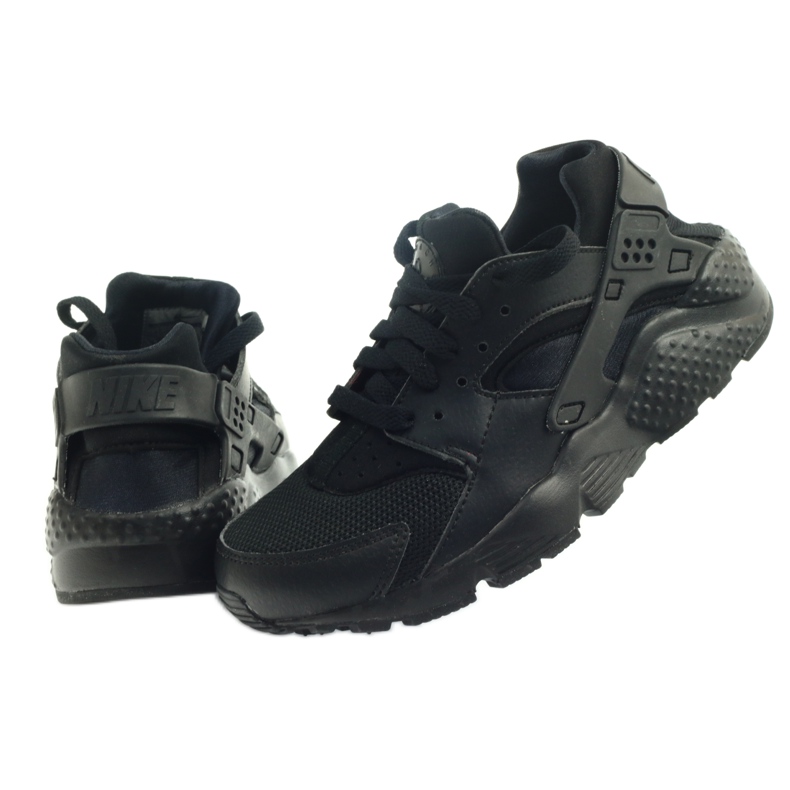 Nike Huarache Run GS 016 negru 4