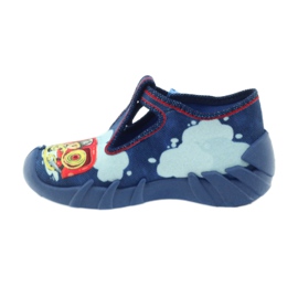 Pantofi pentru copii Befado 110p323 papuci albastru multicolor 2