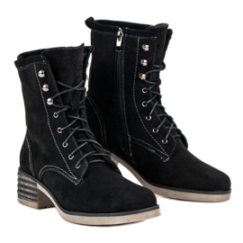 Filippo Muncitori din piele neagră negru 1