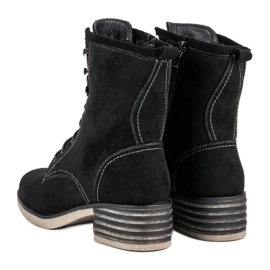 Filippo Muncitori din piele neagră negru 2