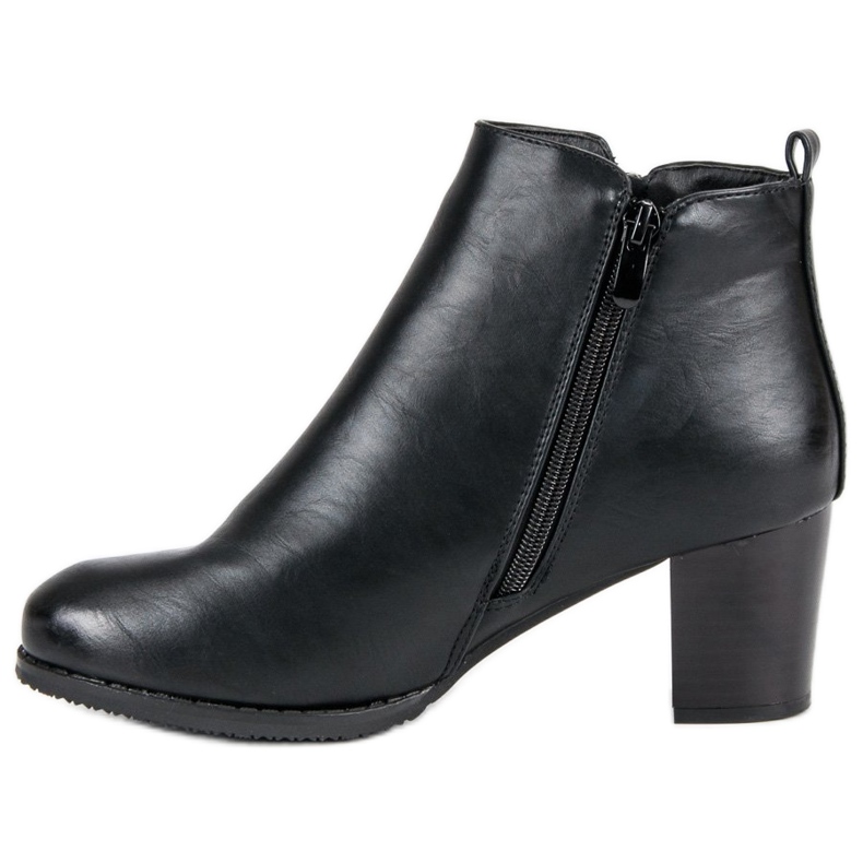 J. Star Tocuri înalte clasice negru 1