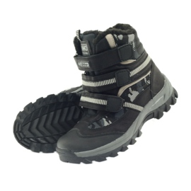 American Club Cizme americane cizme ghete de iarnă 87433 negru alb gri 4 American Club Cizme americane cizme ghete de iarnă 87433 negru alb gri 4