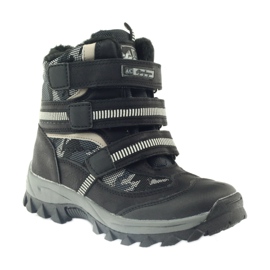 American Club Cizme americane cizme ghete de iarnă 87433 negru alb gri 1 American Club Cizme americane cizme ghete de iarnă 87433 negru alb gri 1