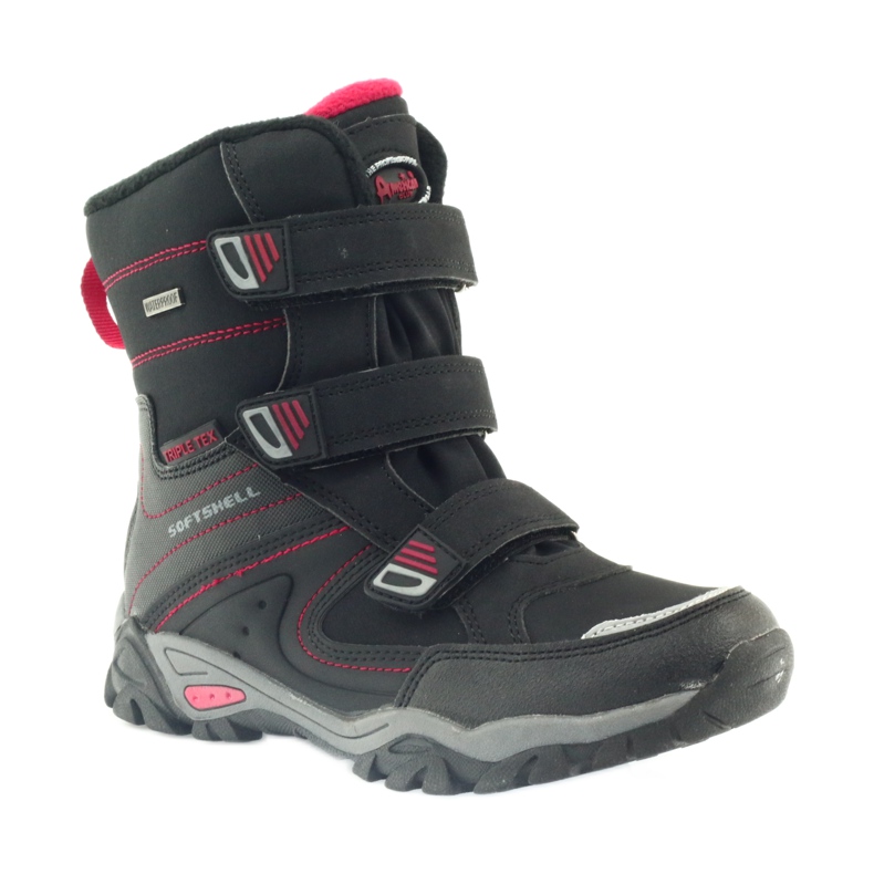 American Club Cizme americane cizme de iarnă cu membrană de 1809 negru roșu 1 American Club Cizme americane cizme de iarnă cu membrană de 1809 negru roșu 1