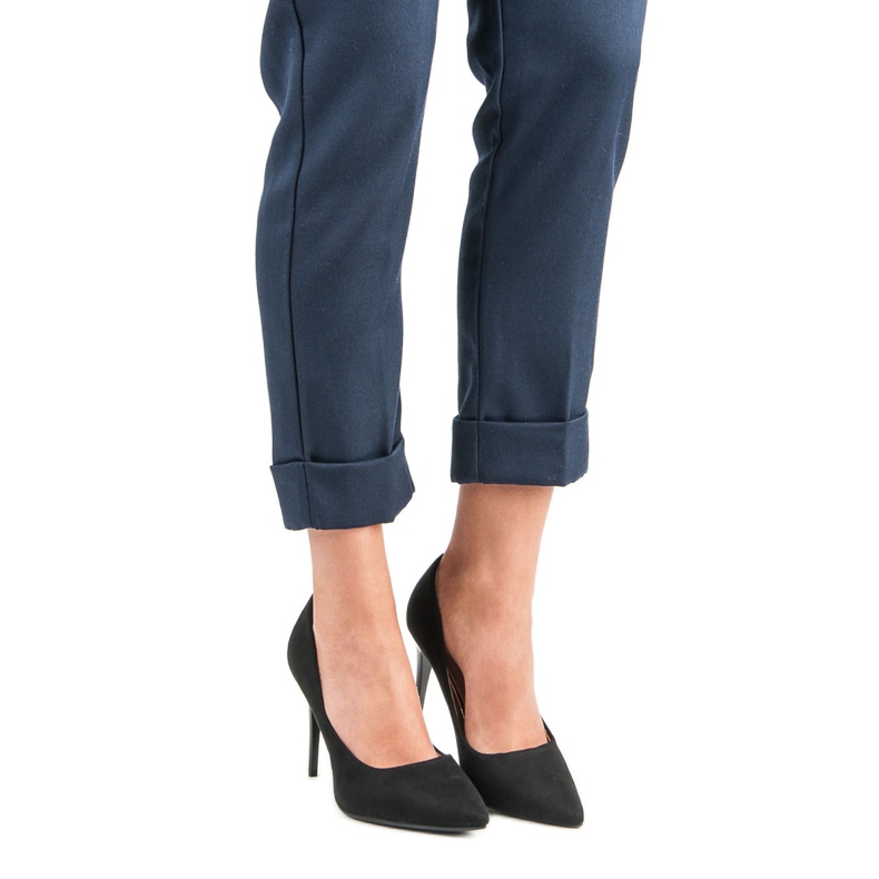 Tocuri din piele intoarsa negru 1